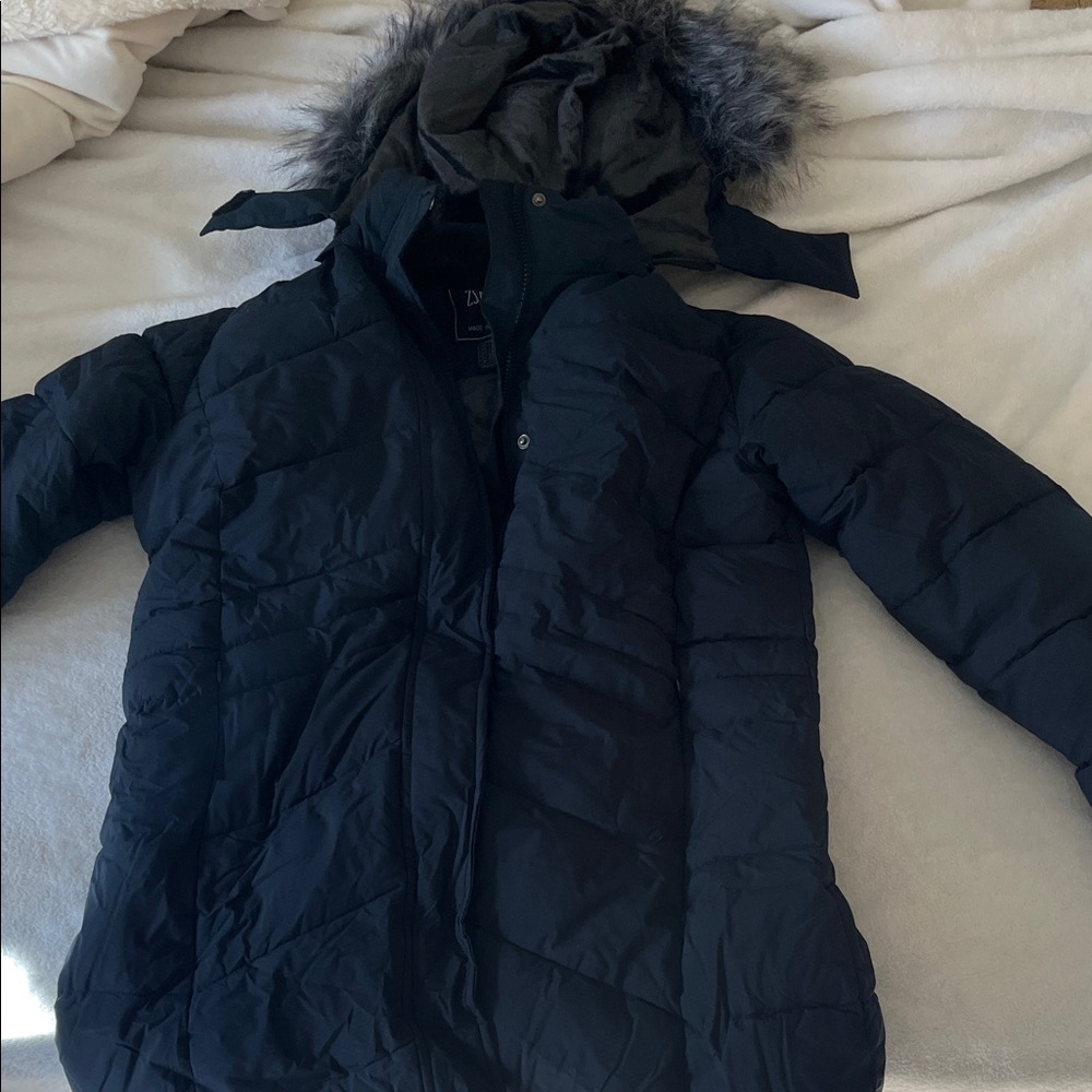 Navy blue ZSHOW puffer jacket